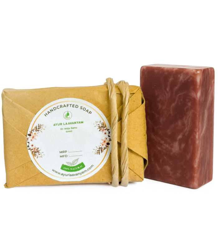 manjishta goat milk soap